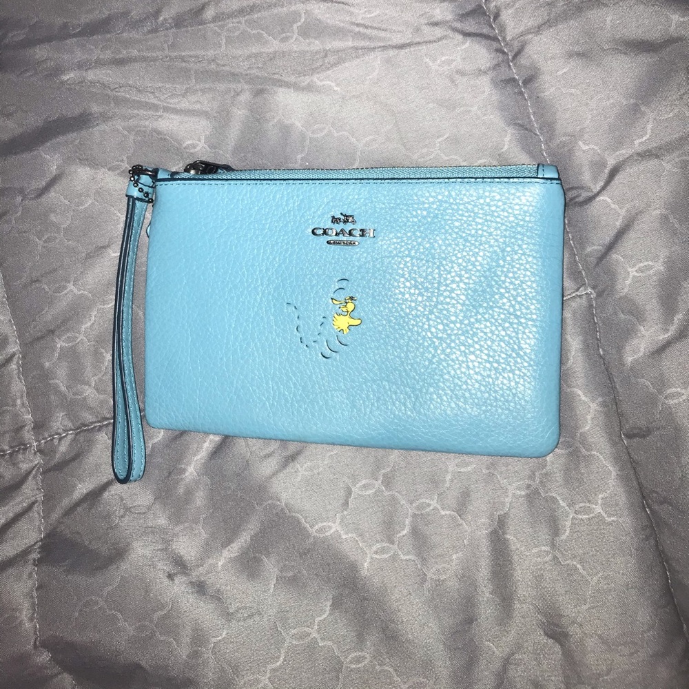 Peanuts Limited Edition Coach Wristlet